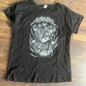 Herbivore death metal t, small
